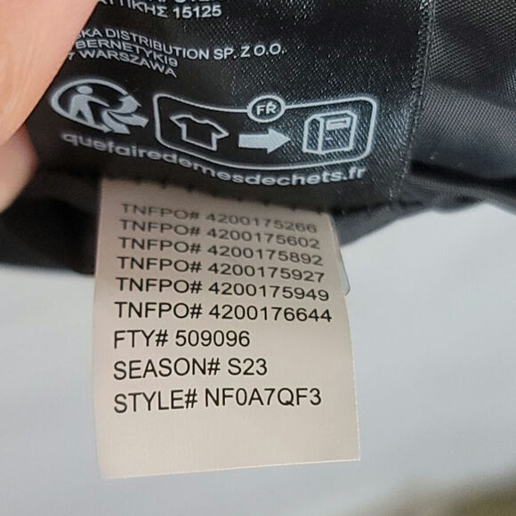 The North Face Antora Waterproof Hooded Rain Jacket, sz Small - Picture 9 of 16